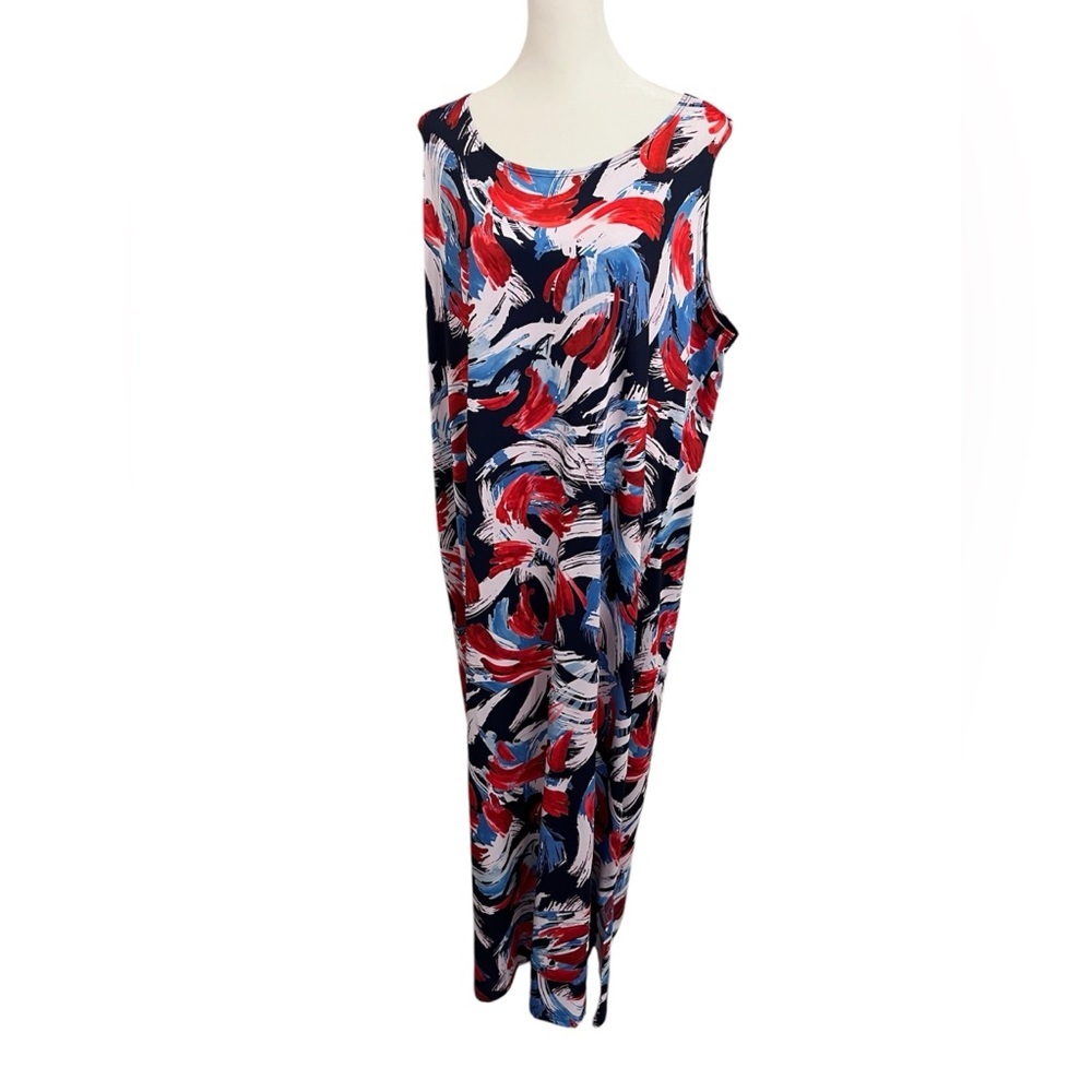 Slinky brandy multicolored dress